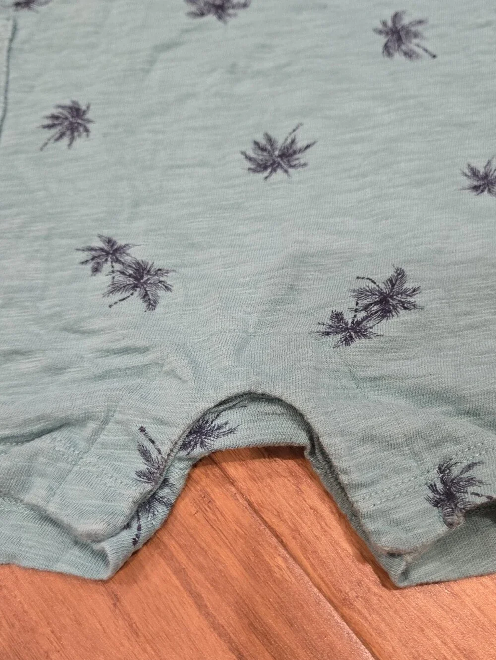 Gap Baby Palm Tree Short Sleeveless Romper